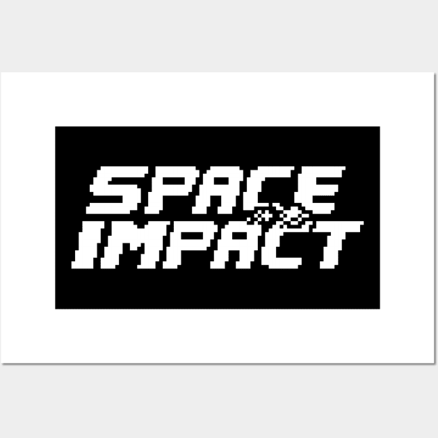 Space Impact Wall Art by inotyler